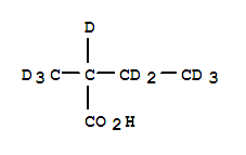 (±)-2-methylbutyric-d9 acid Structure,352431-44-8Structure