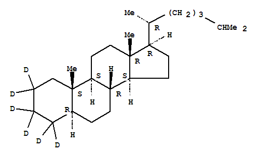 Cholestane-2,2,3,3,4,4-d6 Structure,358731-18-7Structure