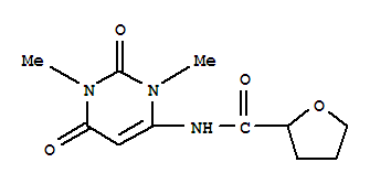 2-Furancarboxamide,tetrahydro-n-(1,2,3,6-tetrahydro-1,3-dimethyl-2,6-dioxo- Structure,362481-95-6Structure