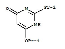 4(1H)-pyrimidinone, 6-(1-methylethoxy)-2-(1-methylethyl)-(9ci) Structure,38249-42-2Structure