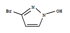 1H-pyrazole,3-bromo-1-hydroxy-(9ci) Structure,384339-47-3Structure