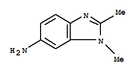 1,2-Dimethyl-1h-benzimidazol-6-amine Structure,4006-62-6Structure