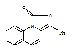 1H-oxazolo[3,4-a]quinolin-1-one, 3-phenyl- Structure,40448-96-2Structure