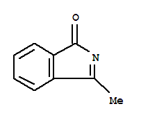 1H-isoindol-1-one, 3-methyl-(9ci) Structure,404859-21-8Structure