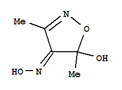 4(5H)-isoxazolone, 5-hydroxy-3,5-dimethyl-, oxime (9ci) Structure,404911-11-1Structure