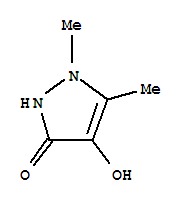 3H-pyrazol-3-one,1,2-dihydro-4-hydroxy-1,5-dimethyl-(9ci) Structure,408340-18-1Structure