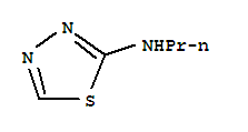 1,3,4-Thiadiazol-2-amine, n-propyl- Structure,41593-82-2Structure