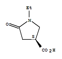 3-Pyrrolidinecarboxylicacid,1-ethyl-5-oxo-,(3s)-(9ci) Structure,428518-38-1Structure