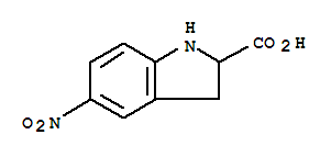 1H-indole-2-carboxylicacid,2,3-dihydro-5-nitro-(9ci) Structure,428861-44-3Structure