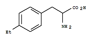 Dl-4-ethylphenylalanine Structure,4313-77-3Structure