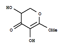 4H-pyran-4-one, 2,3-dihydro-3,5-dihydroxy-6-methoxy-(9ci) Structure,432555-76-5Structure