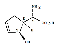 3-Cyclopentene-1-acetic acid, alpha-amino-2-hydroxy-, (alphas,1s,2s)-(9ci) Structure,433216-72-9Structure