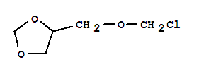 1,3-Dioxolane, 4-[(chloromethoxy)methyl]- Structure,4362-37-2Structure