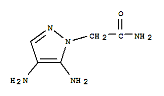 1H-pyrazole-1-acetamide, 4,5-diamino- Structure,439902-03-1Structure