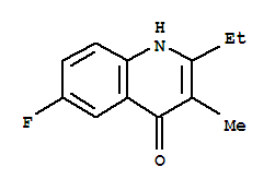 4(1H)-quinolinone,2-ethyl-6-fluoro-3-methyl-(9ci) Structure,444609-99-8Structure