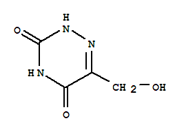 1,2,4-Triazine-3,5(2h,4h)-dione, 6-(hydroxymethyl)-(9ci) Structure,4449-45-0Structure