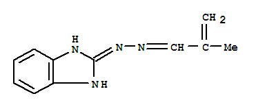 2-Propenal,2-methyl-,1h-benzimidazol-2-ylhydrazone(9ci) Structure,453553-33-8Structure