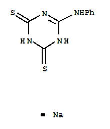 1,3,5-Triazine-2,4(1h,3h)-dithione,6-(phenylamino)-, monosodium salt Structure,57343-38-1Structure