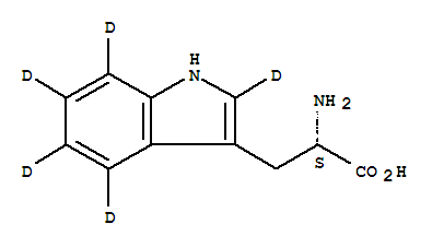 L-tryptophan-2’,4’,5’,6’,7’-d5 (indole-d5) Structure,62595-11-3Structure