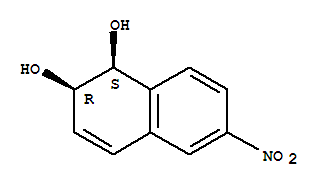 1,2-Naphthalenediol, 1,2-dihydro-6-nitro-, (1s,2r)-(9ci) Structure,640287-37-2Structure