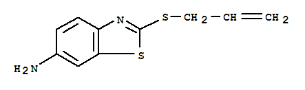 6-Benzothiazolamine,2-(2-propenylthio)-(9ci) Structure,64350-94-3Structure