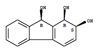 1H-fluorene-1,2,9-triol, 2,9-dihydro-, (1r,2s,9r)-(9ci) Structure,646505-37-5Structure