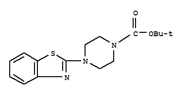 Tert-butyl 4-(benzo[d]thiazol-2-yl)piperazine-1-carboxylate Structure,684217-29-6Structure