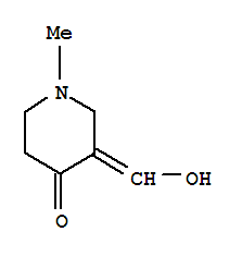 4-Piperidinone, 3-(hydroxymethylene)-1-methyl-(9ci) Structure,70027-60-0Structure