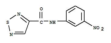 1,2,5-Thiadiazole-3-carboxamide,n-(3-nitrophenyl)-(9ci) Structure,700851-11-2Structure