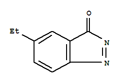 3H-indazol-3-one, 5-ethyl-(9ci) Structure,705927-69-1Structure