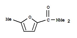 2-Furancarboxamide, n,n,5-trimethyl- Structure,71160-44-6Structure