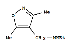 4-Isoxazolemethanamine,n-ethyl-3,5-dimethyl-(9ci) Structure,71172-38-8Structure