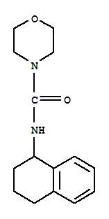 4-Morpholinecarboxamide,n-(1,2,3,4-tetrahydro-1-naphthalenyl)-(9ci) Structure,712301-72-9Structure