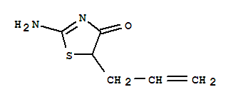 4(5H)-thiazolone, 2-amino-5-(2-propenyl)-(9ci) Structure,716316-09-5Structure