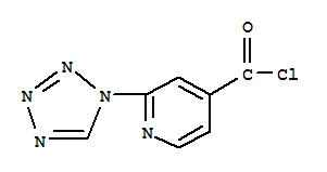 4-Pyridinecarbonyl chloride, 2-(1h-tetrazol-1-yl)-(9ci) Structure,717871-78-8Structure