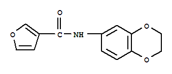 3-Furancarboxamide,n-(2,3-dihydro-1,4-benzodioxin-6-yl)-(9ci) Structure,720702-76-1Structure