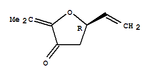 3(2H)-furanone, 5-ethenyldihydro-2-(1-methylethylidene)-, (5r)-(9ci) Structure,724477-81-0Structure