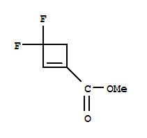 1-Cyclobutene-1-carboxylicacid,3,3-difluoro-,methylester(9ci) Structure,73131-48-3Structure