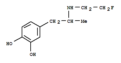 1,2-Benzenediol, 4-[2-[(2-fluoroethyl)amino]propyl]-(9ci) Structure,731746-28-4Structure