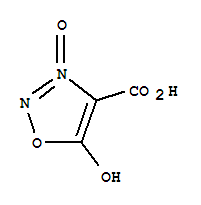 1,2,3-Oxadiazole-4-carboxylic acid, 5-hydroxy-, 3-oxide (9ci) Structure,732240-75-4Structure