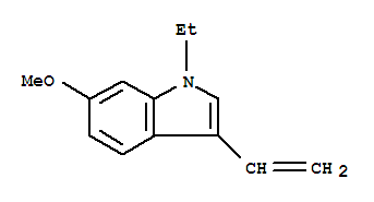 1H-indole,3-ethenyl-1-ethyl-6-methoxy-(9ci) Structure,733747-58-5Structure