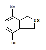 1H-isoindol-4-ol, 2,3-dihydro-7-methyl-(9ci) Structure,739365-32-3Structure