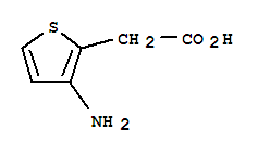 2-Thiopheneacetic acid, 3-amino- Structure,740020-96-6Structure