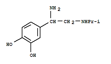 1,2-Benzenediol, 4-[1-amino-2-[(1-methylethyl)amino]ethyl]-(9ci) Structure,741201-39-8Structure