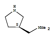 3-Pyrrolidinemethanamine,n,n-dimethyl-,(3s)-(9ci) Structure,741288-65-3Structure