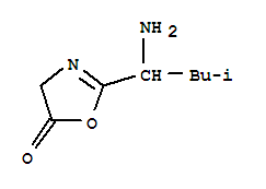 5(4H)-oxazolone,2-(1-amino-3-methylbutyl)-(9ci) Structure,742047-63-8Structure