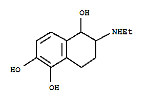 1,2,5-Naphthalenetriol, 6-(ethylamino)-5,6,7,8-tetrahydro-(9ci) Structure,742642-66-6Structure