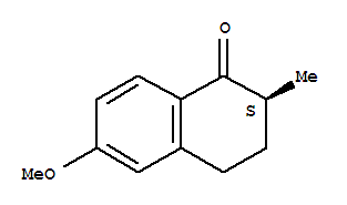 1(2H)-naphthalenone,3,4-dihydro-6-methoxy-2-methyl-,(2s)-(9ci) Structure,745033-23-2Structure