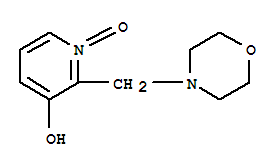 3-Pyridinol, 2-(4-morpholinylmethyl)-, 1-oxide (9ci) Structure,749146-33-6Structure