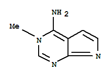 3H-pyrrolo[2,3-d]pyrimidin-4-amine,3-methyl- Structure,749160-37-0Structure